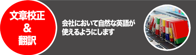 文章校正＆翻訳